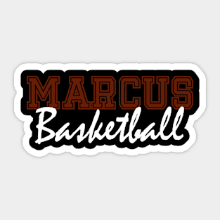 Marcus Basketball Sticker